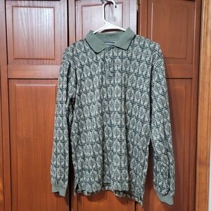 Vintage Knightsbridge Gray Mens Golf Polo Casual Sporty Running | Medium